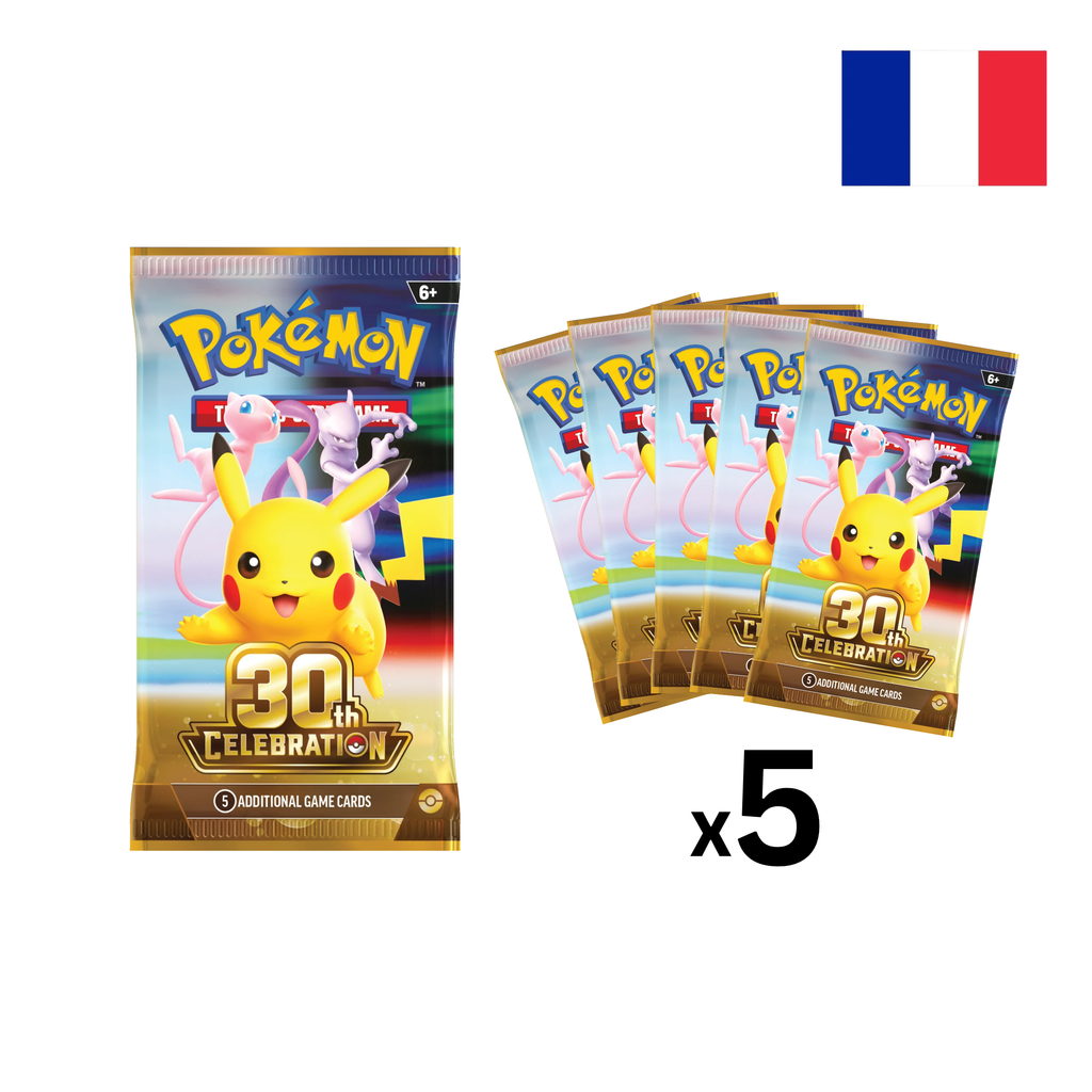 Précommande 30e Poke Anniversaire - x5 Booster (FR)