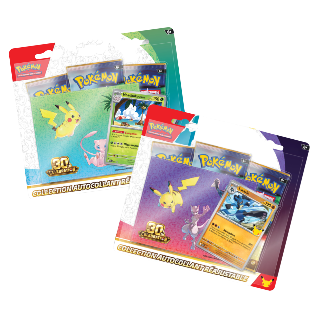 Précommande Tripack  Lucario/Noadkoko (Aléatoire)